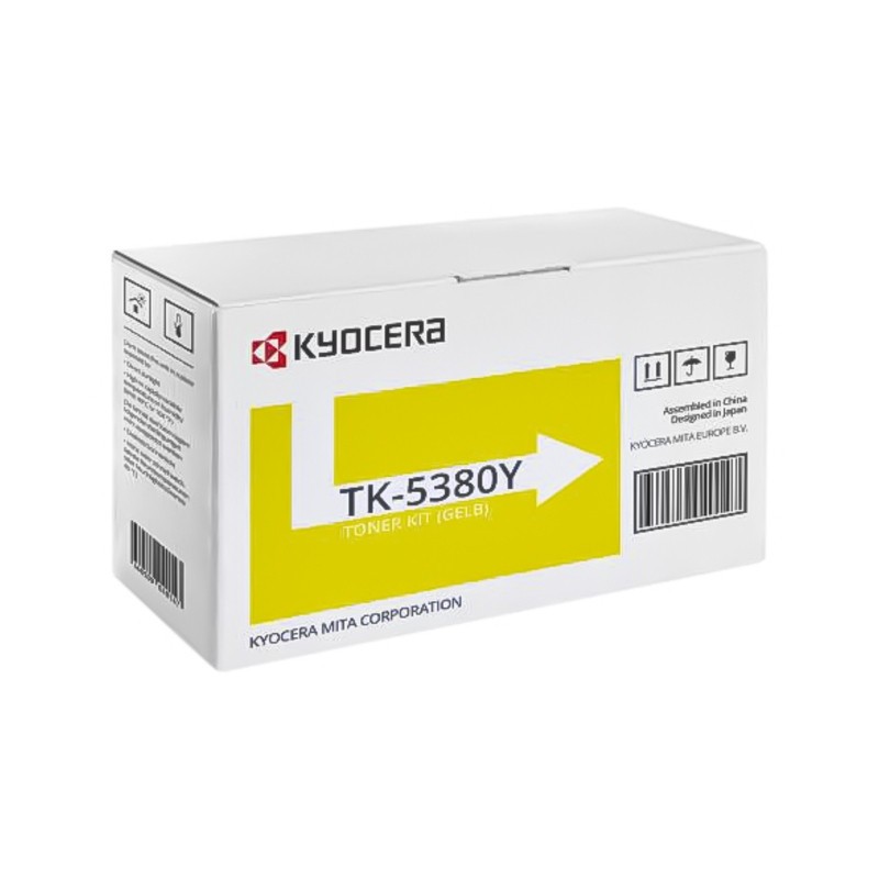 Kyocera TK 5380Y Gul 10000 sider Toner Kyocera TK 5380Y Gul 10000 sider Toner